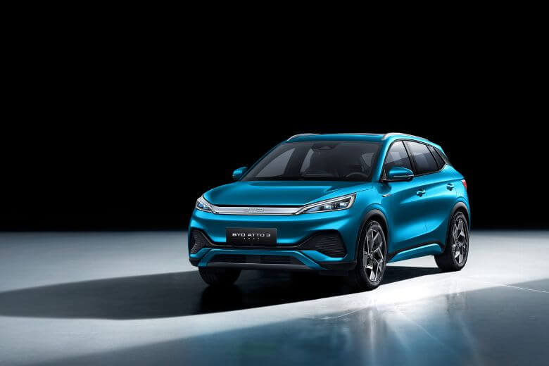 thiết kế xe điện BYD ATTO 3 