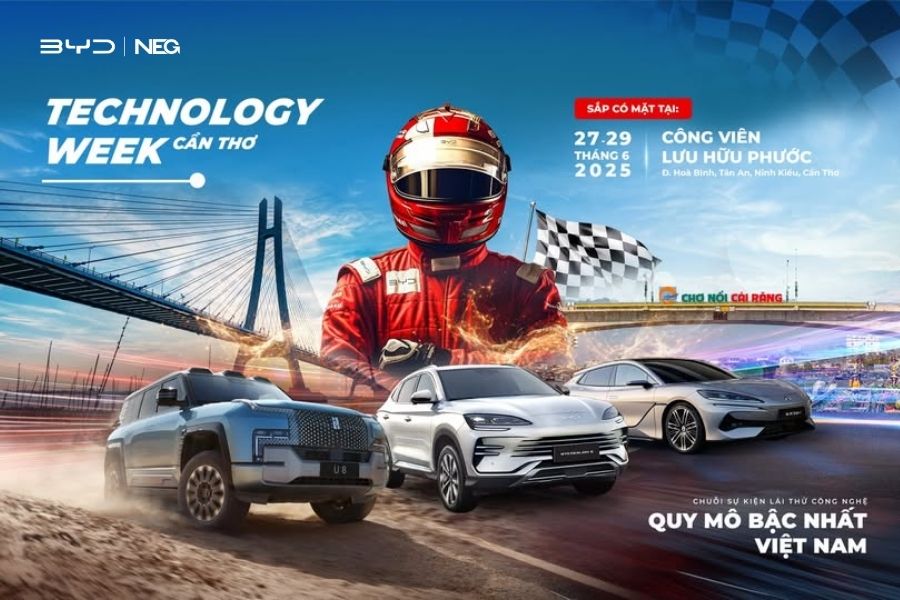 Tuần lễ công nghệ BYD tại Cần Thơ