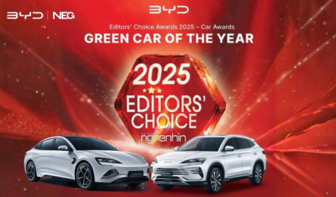 BYD M6 đoạt giải Xe của năm 2025 do tạp chí Motorist bình chọn