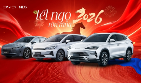 mua xe BYD chơi Tết