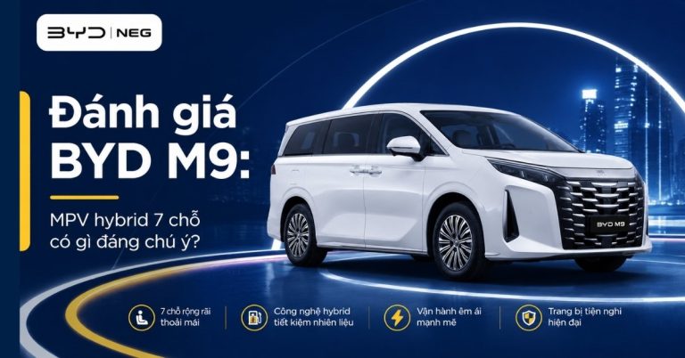 đánh giá BYD M9