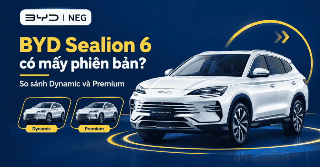 BYD Sealion 6 có mấy phiên bản