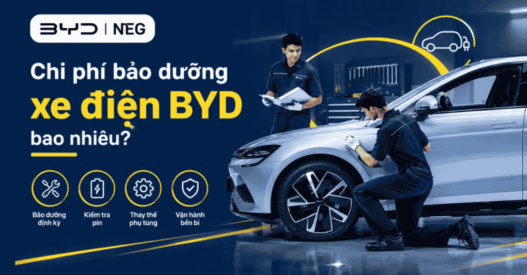 chi phí bảo dưỡng xe điện