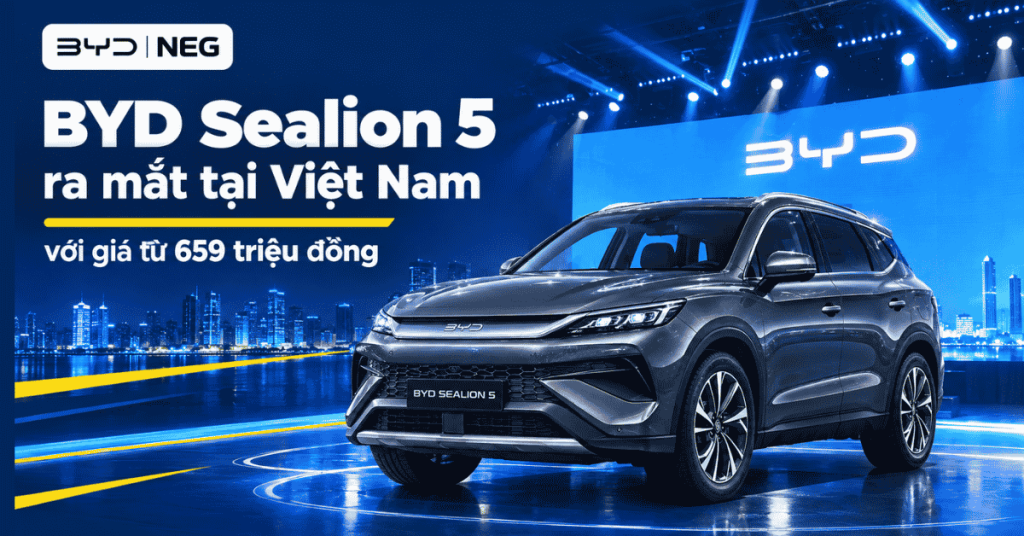 byd sealion 5 ra mắt